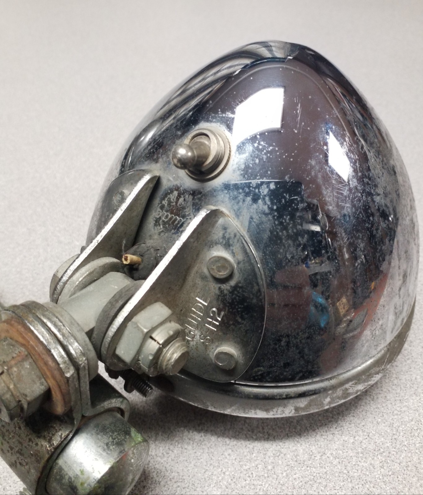 KNUCKLEHEAD PANHEAD SPOT LIGHTS SH-2 FLATHEAD VINTAGE OEM HARLEY-DAVIDSON