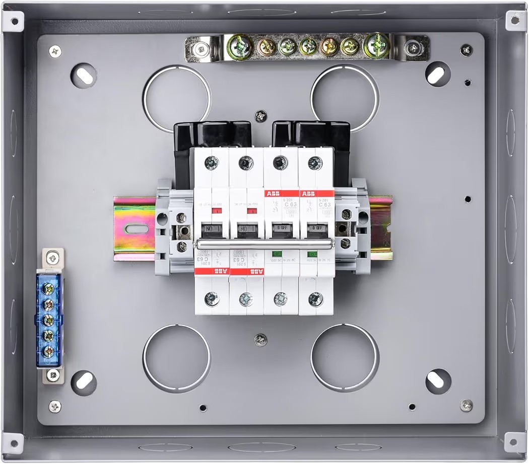 Briidea Transfer Panel (60A/60A) Transfer Switch for Portable Generator 15,000w