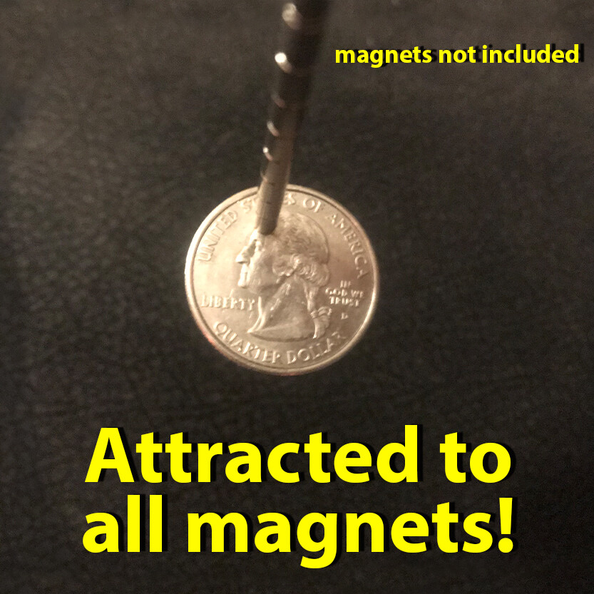 Steel Core Quarter Magic Trick Coin - Coin MAGIC Trick - Real Quarter Coin