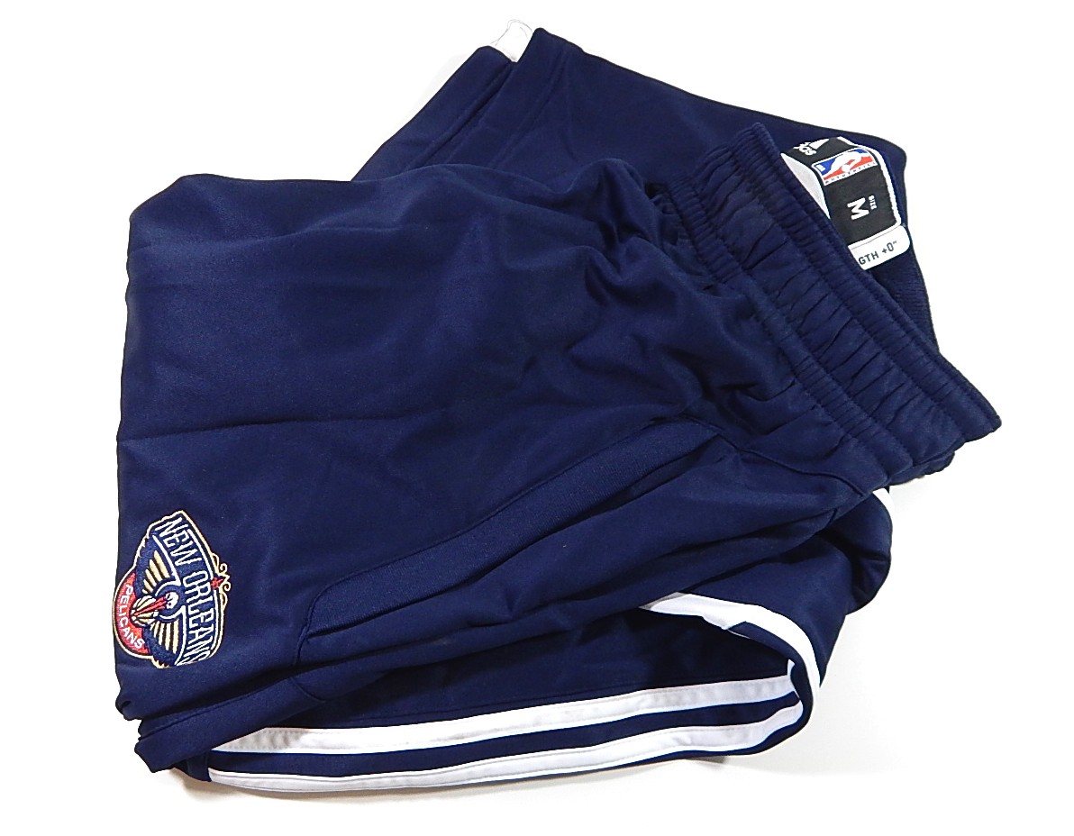 Lot of (8) NBA Warm Up Pants Adidas Jazz Pistons Hornets Pelicans Bobcats M-3XL