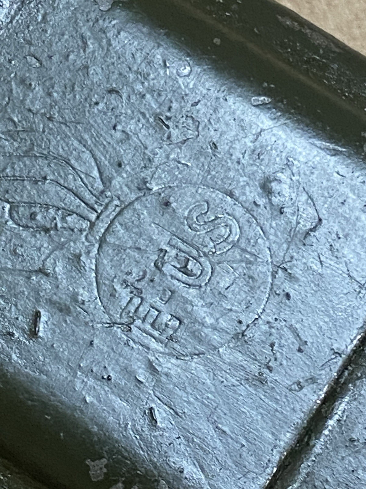 Original M1 Garand bayonet E US marked w/ E-US scabbard also fits 1903 NICE