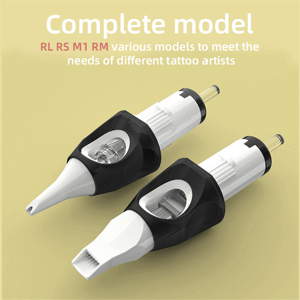 20pcs Disposable Tattoo Cartridge Needles Higher Quality Round Liner Shader Mag