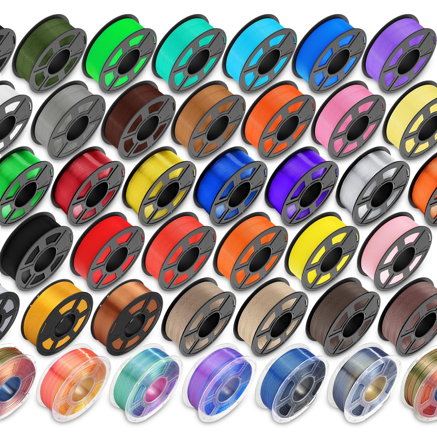 〔BUY 10 PAY 6〕JAYO PETG Matte PLA ASA PLA+ SILK ABS 1.1KG 1.75mm 3D Filament TPU