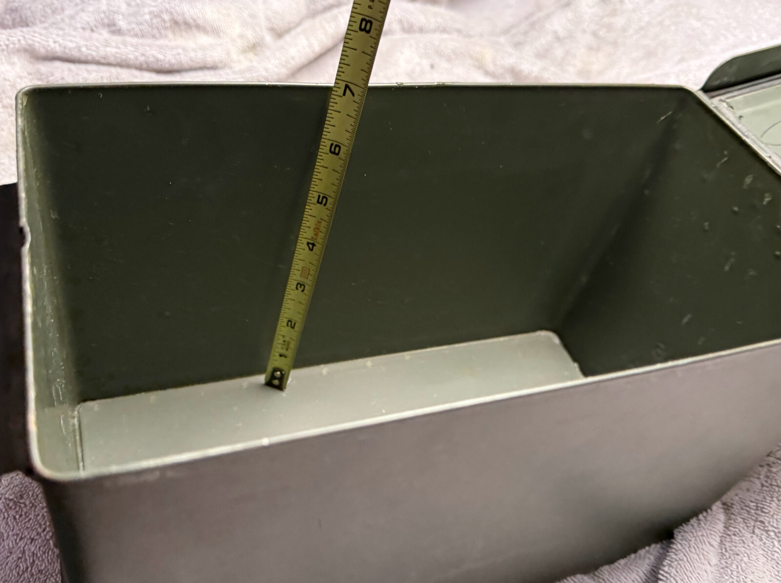 Genuine Military Metal M2A1 / M2A2 Ammo Can, .50 cal, 5.56mm *Great Storage*