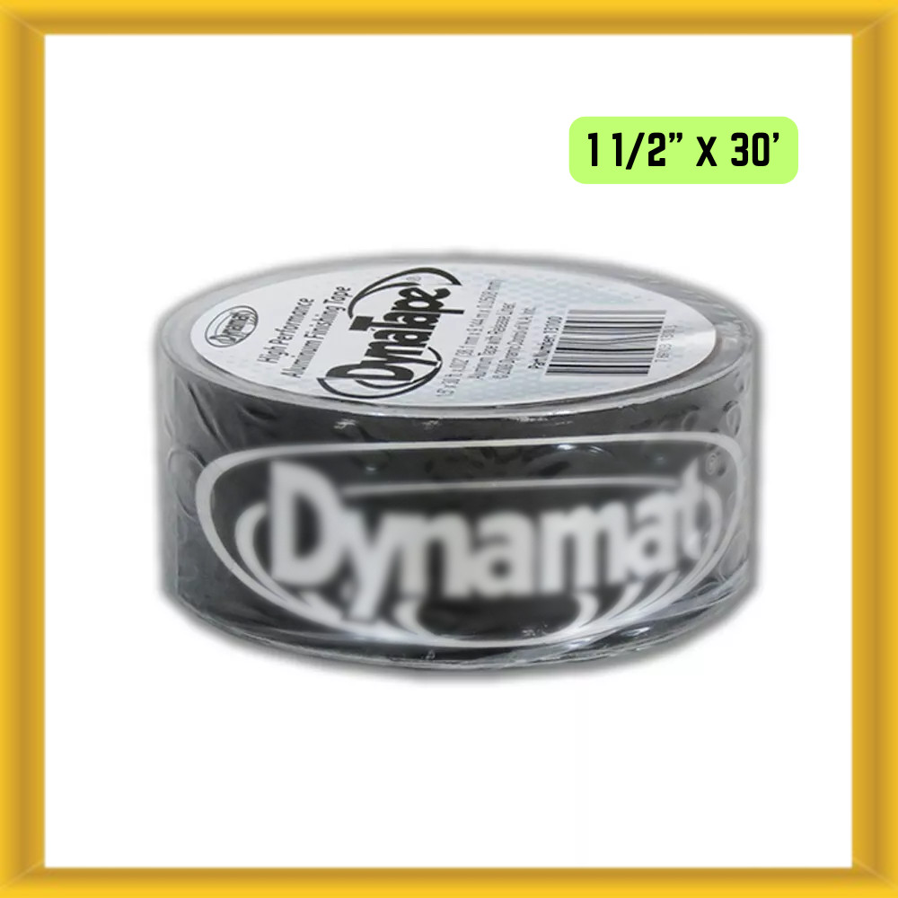 NEW DYNAMAT DYNATAPE ALUMINUM TAPE WITH RELEASE LINER