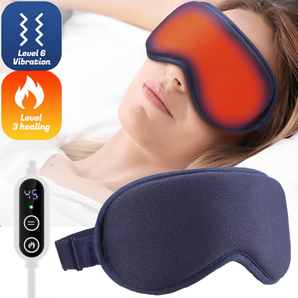 3D Cordless Heated Eye Mask Pad, Warm Compress For Puffy Eyes Dry Eye Relax Eye