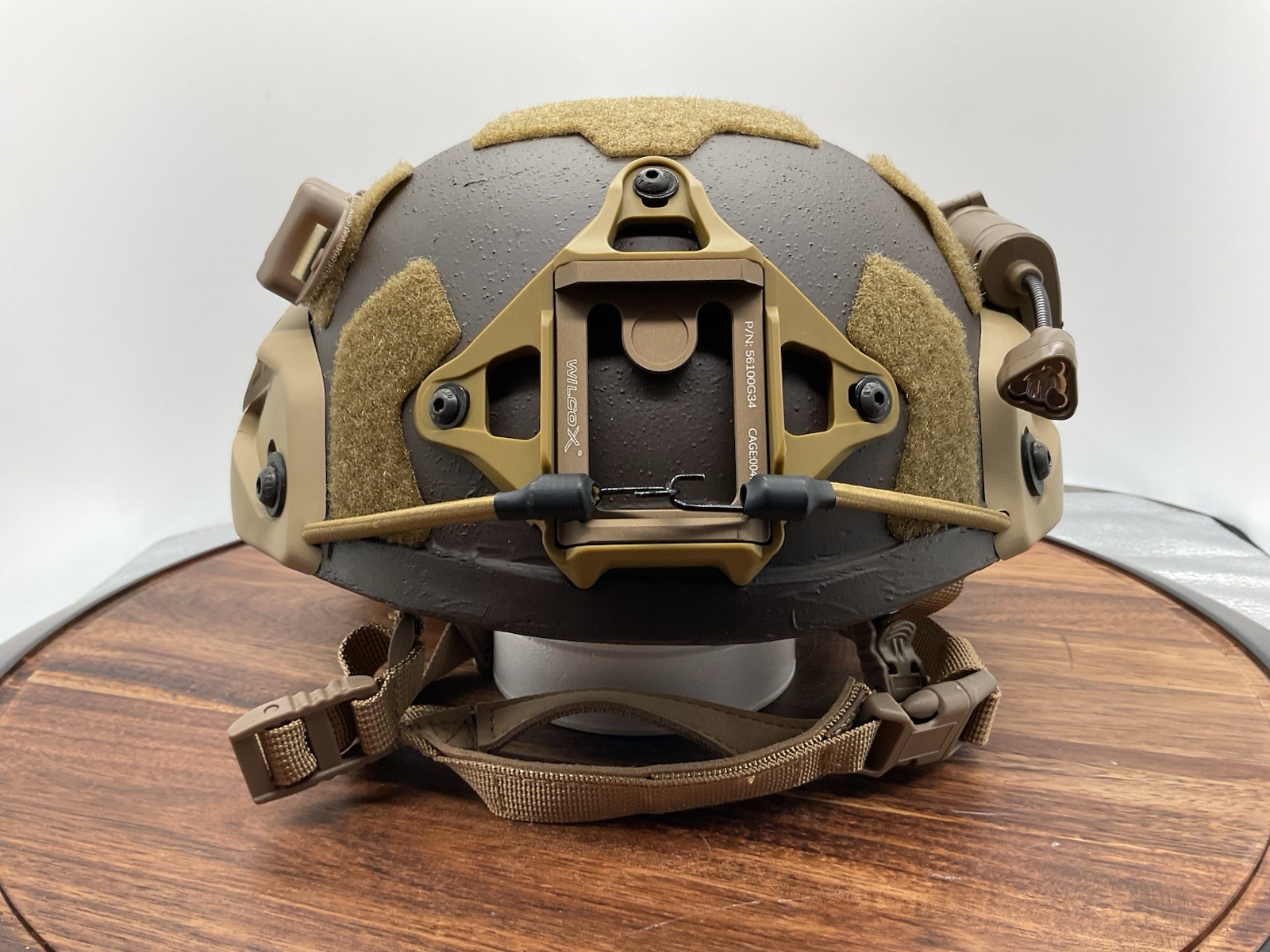 Military Ballistic Helmet 3A Customized, Rebuilt, Size Large/Med.American