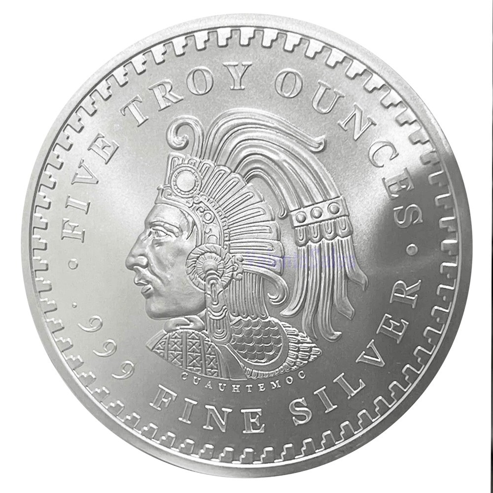 5 Troy oz .999 Fine Silver Round Secondary Market