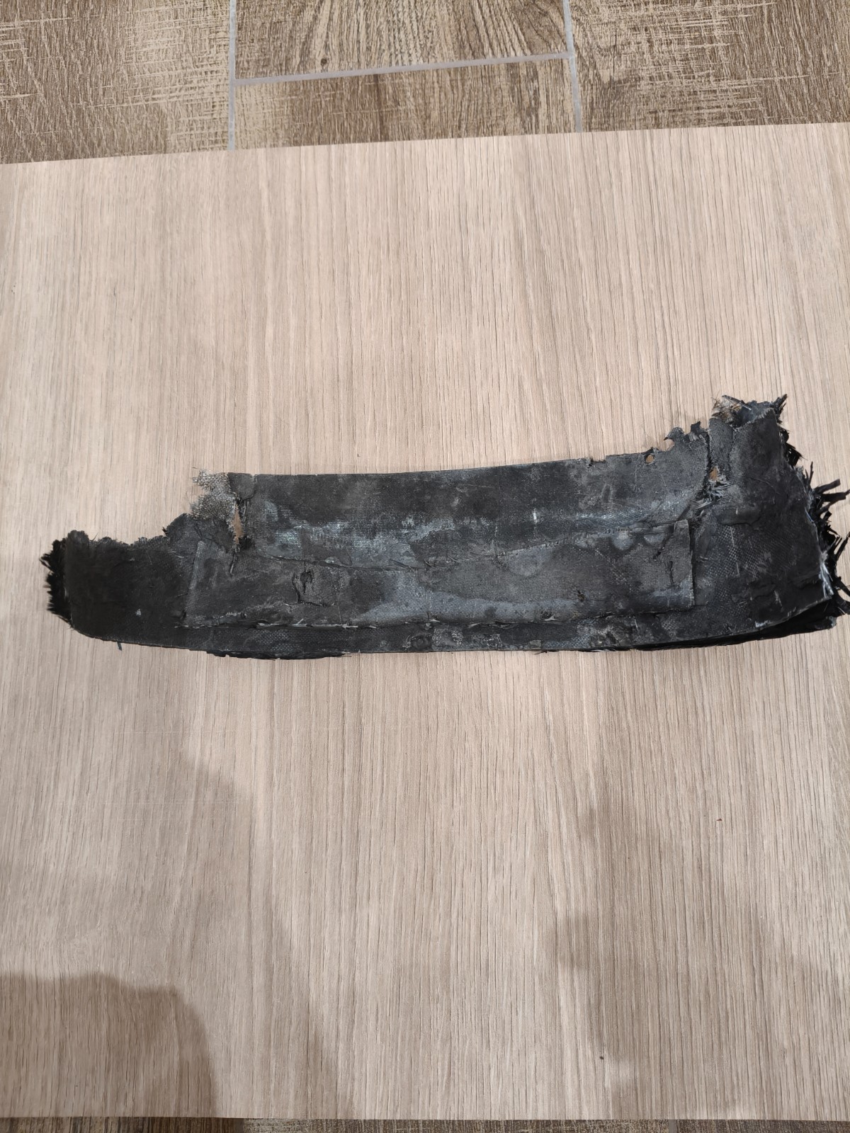 Part of the hull of the Russian Army's Geran-2 combat drone, Shahed. Ukraine