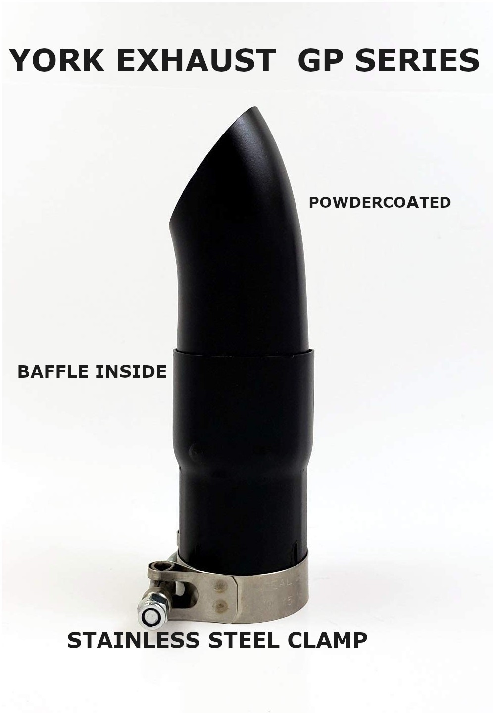 2PCS Shorty GP Exhaust Slip On For Indian Scout Sixty Rogue Bobber 2015-2025