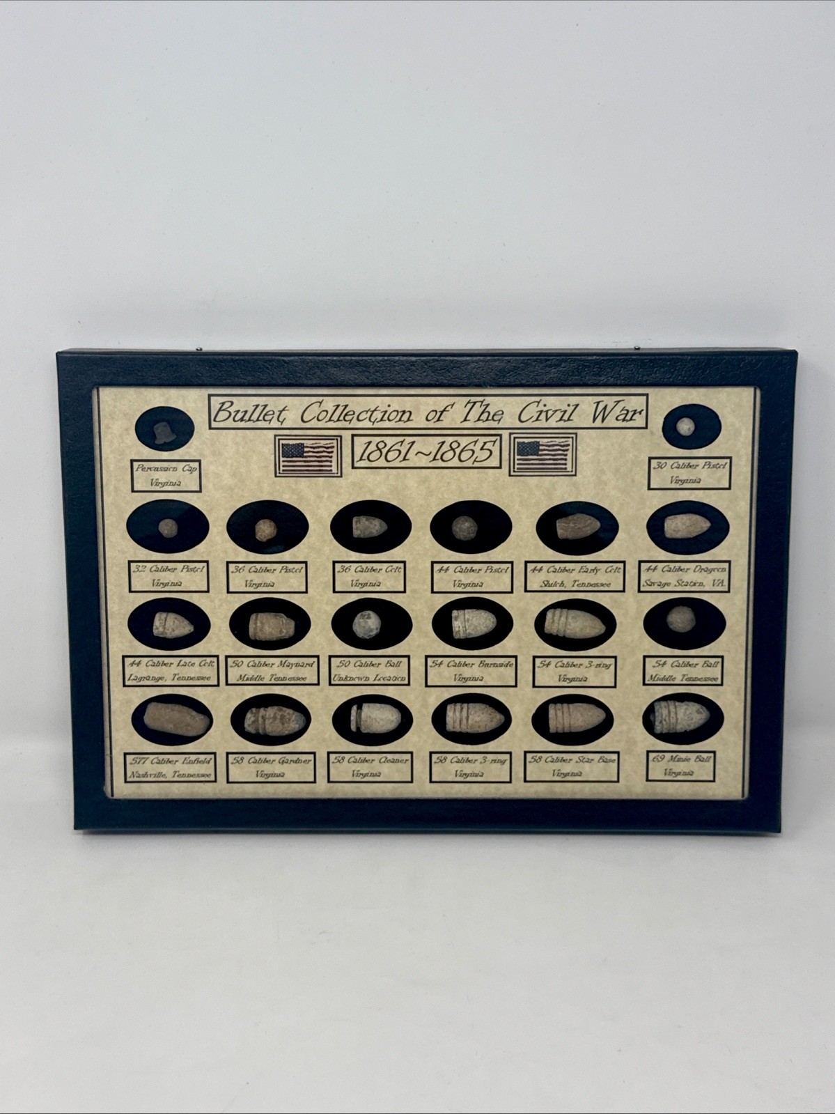 Authentic 20 Piece Civil War Relic Collection of The Civil War Display Set