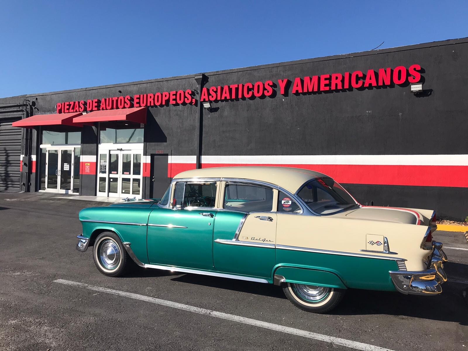 POLISHED STAINLESS STEEL GRILLE ASSEMBLY FITS 1955 CHEVY