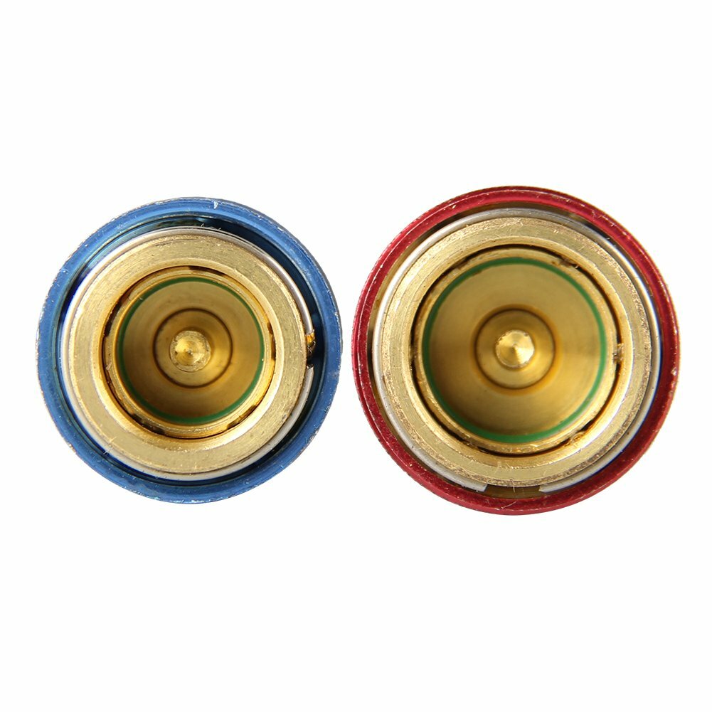 Auto A/C Manifold Air Condition Quick Connector Coupler High Low Adapters Kit