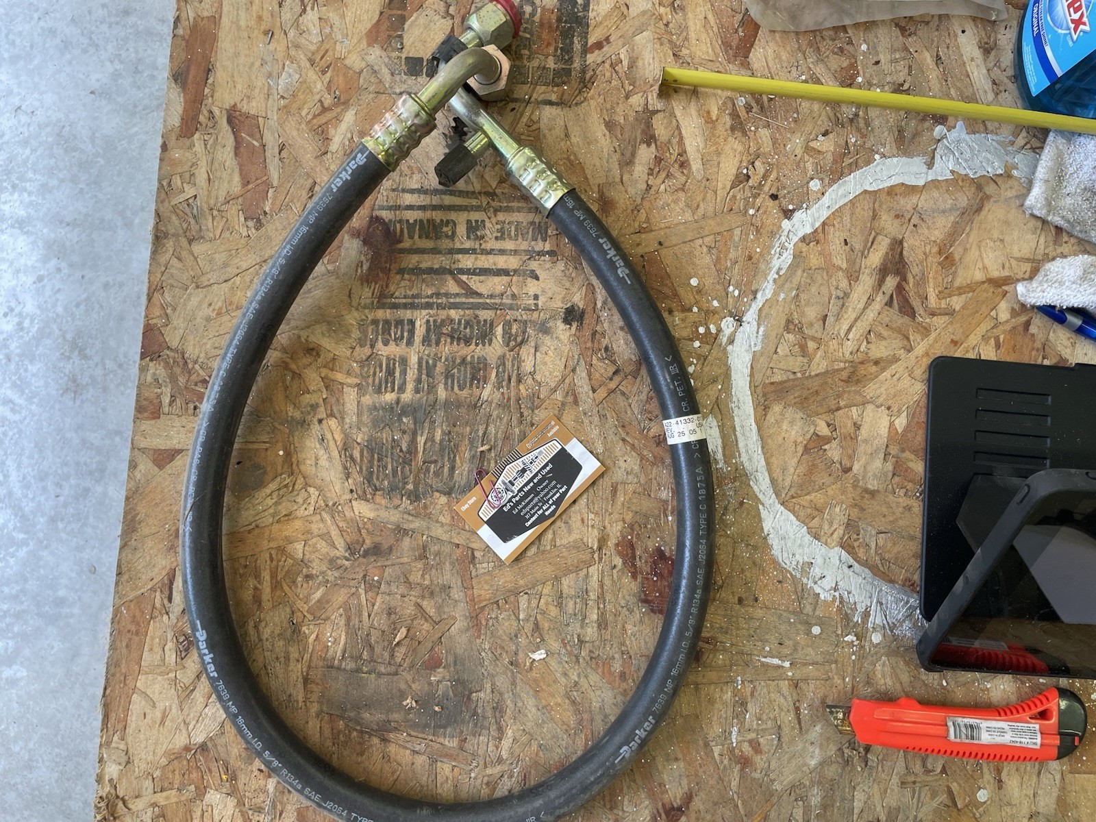 A22-41332-017 OEM Freightliner A/C Suction Hose