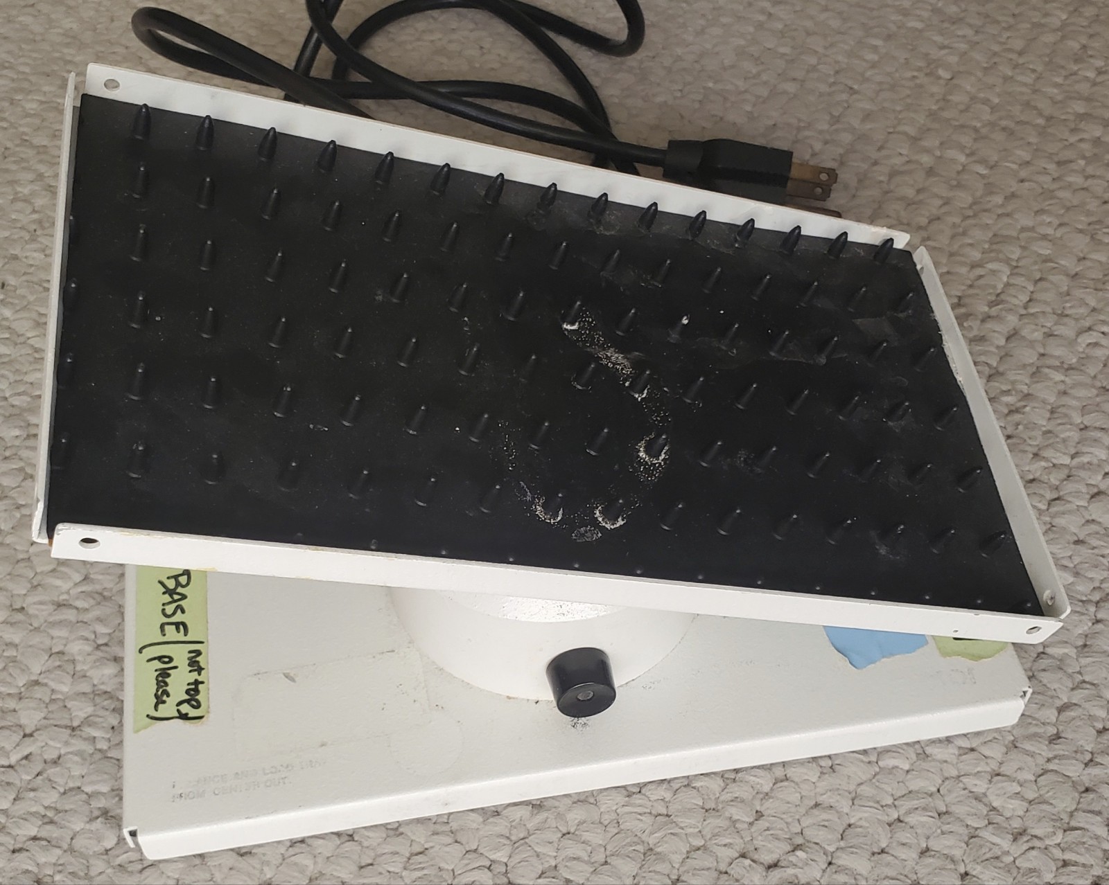 Nutator Clay Adams Model 1105 Single-Speed Orbital Mixer 117V + Extra Rubber Pad