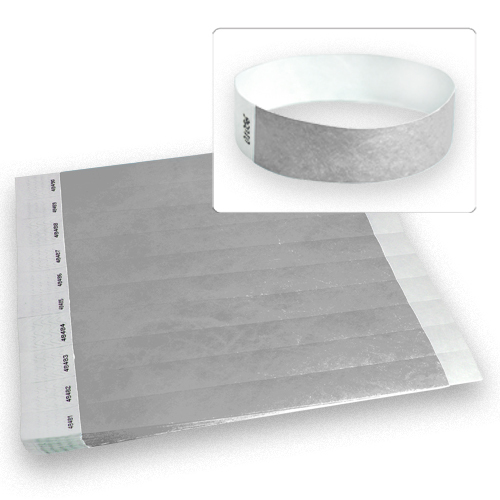 1,000 Count Wristbands, Pick Your Color, Tyvek Material, Security Bracelets