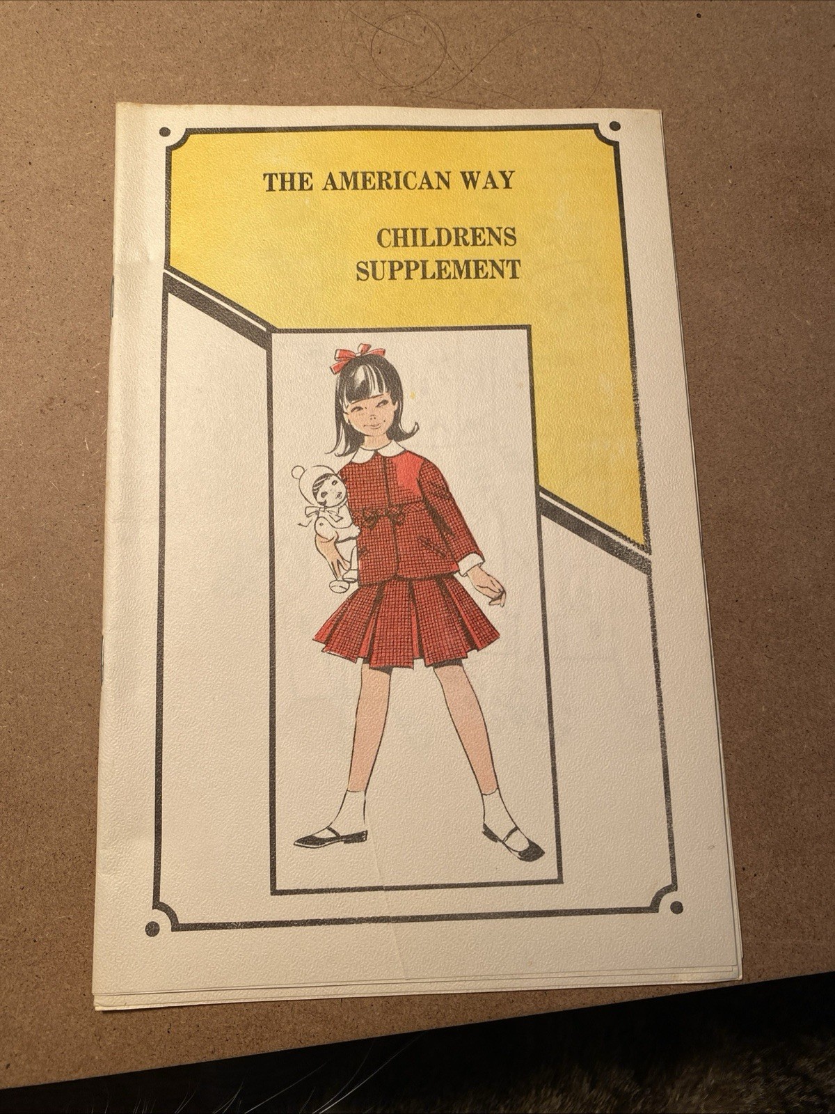 The American Way to True-Fit Patterns Vintage Sewing Book + Supplements (1969)