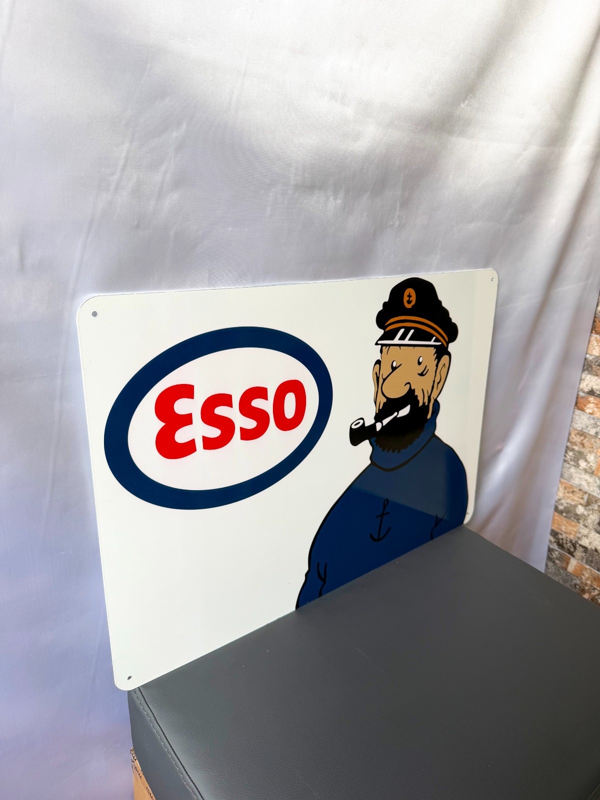 Esso Sailor – Vintage Advertising Heavy Metal Sign – 40 × 60 cm (15.7” × 23.6”)
