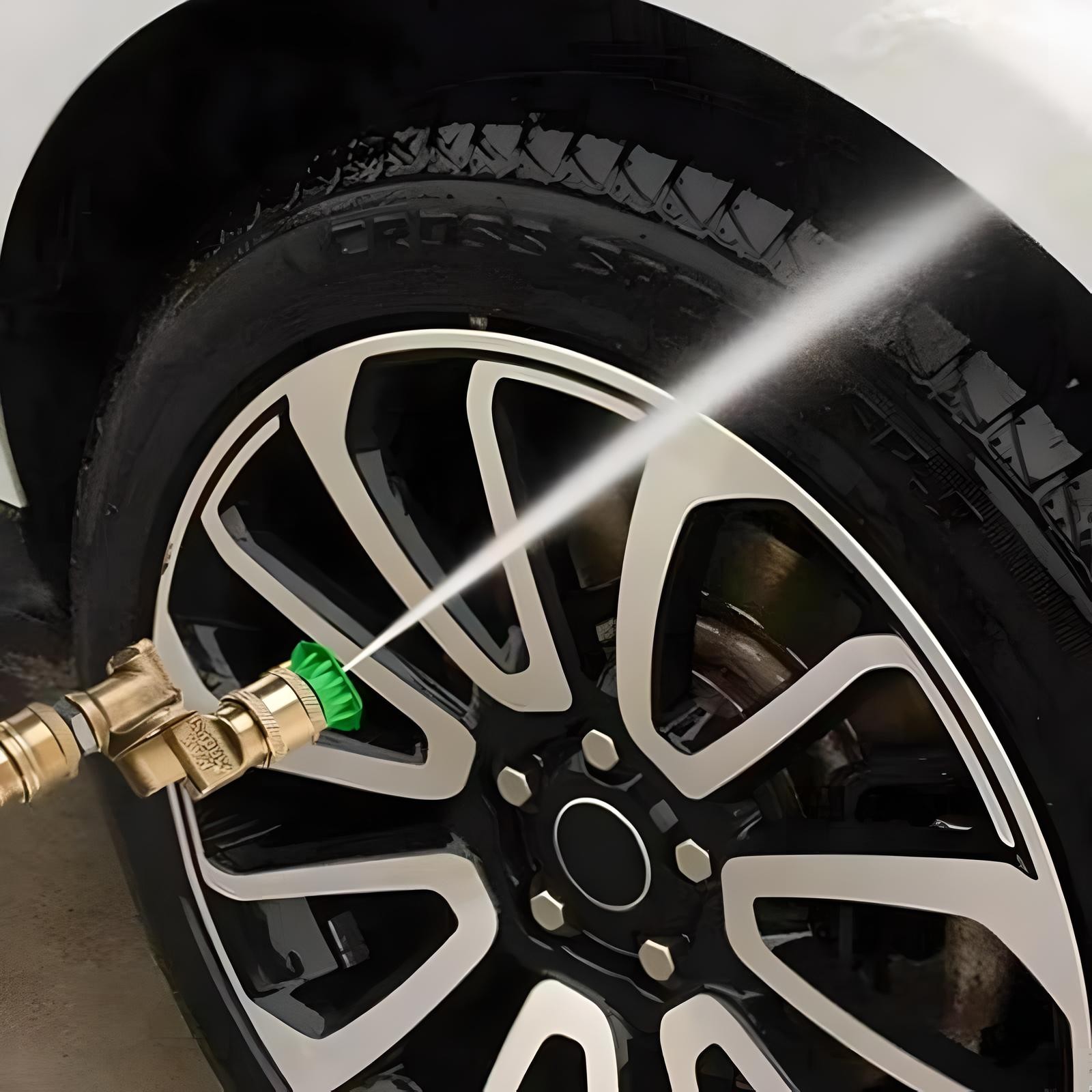 1/4" 5pcs Pressure Washer Spray Tips Nozzles High Power Kit Quick Connect Set US