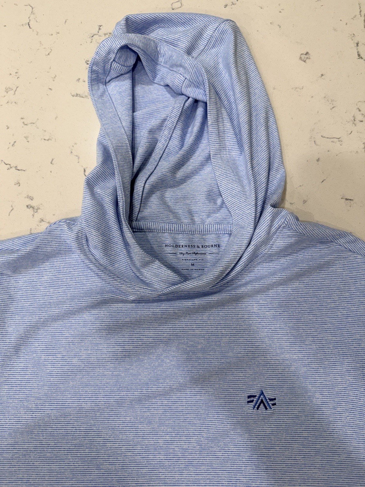 Holderness & Bourne Congaree Golf Club Men's Blue Hoodie M