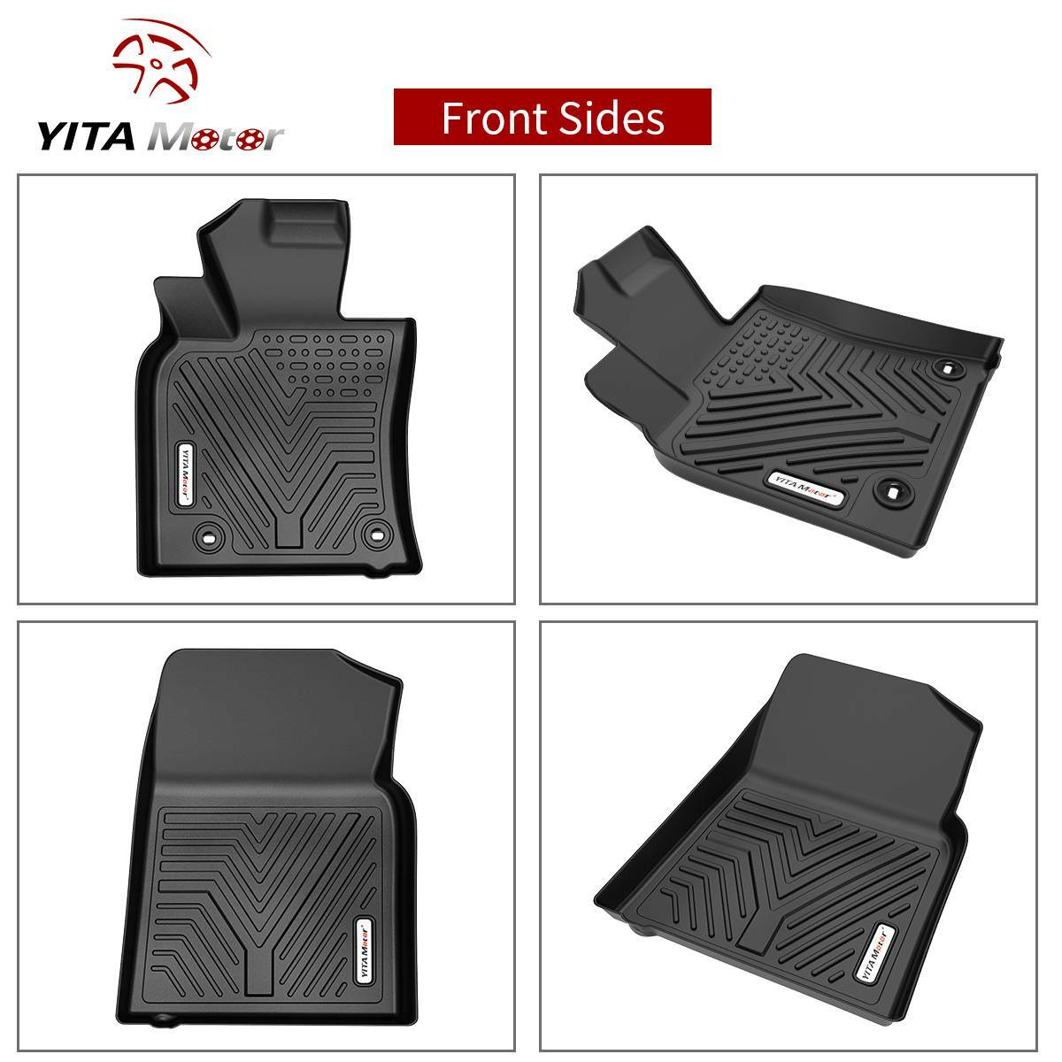 Waterproof Floor Mats for 2018-2023 Toyota Camry LE SE XLE Sedan 3D TPE Liners