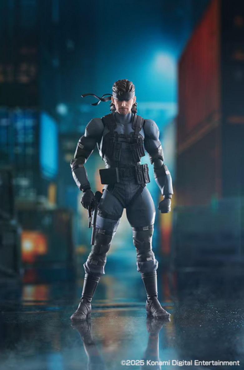 Figma Metal Gear Solid 2 Sons of Liberty Solid Snake MGS2 Ver. Updated Edition