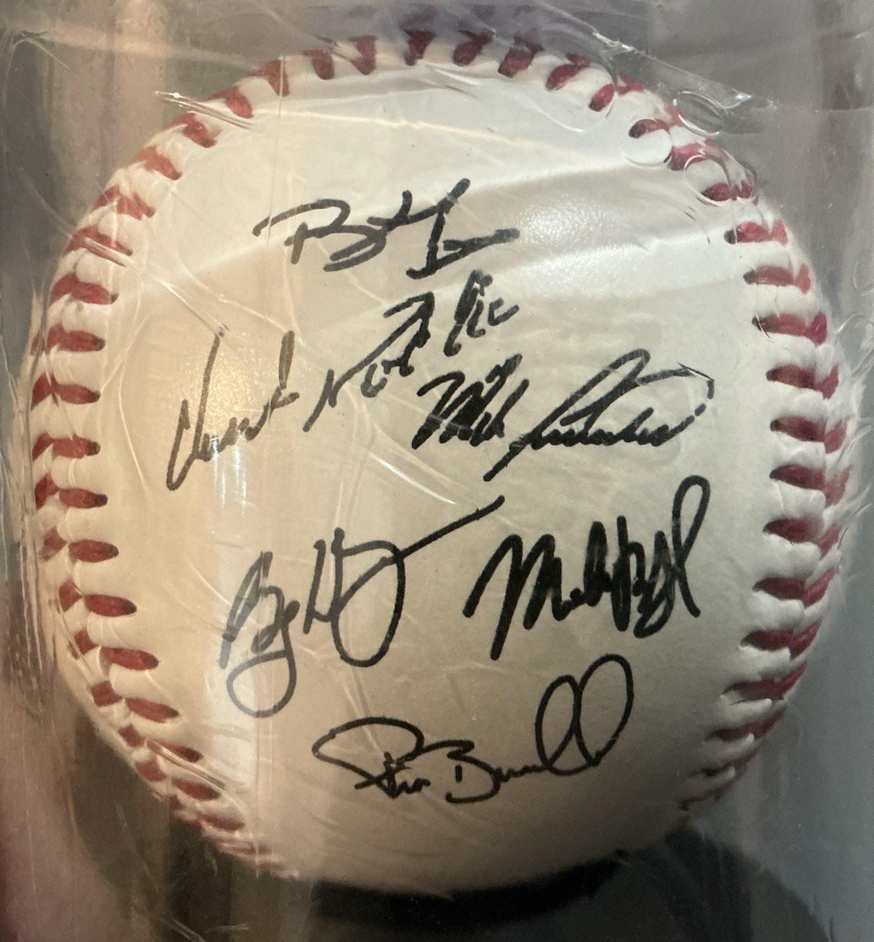 2004 Inaugural Philadelphia Phillies Facsimile team signed autographed baseball