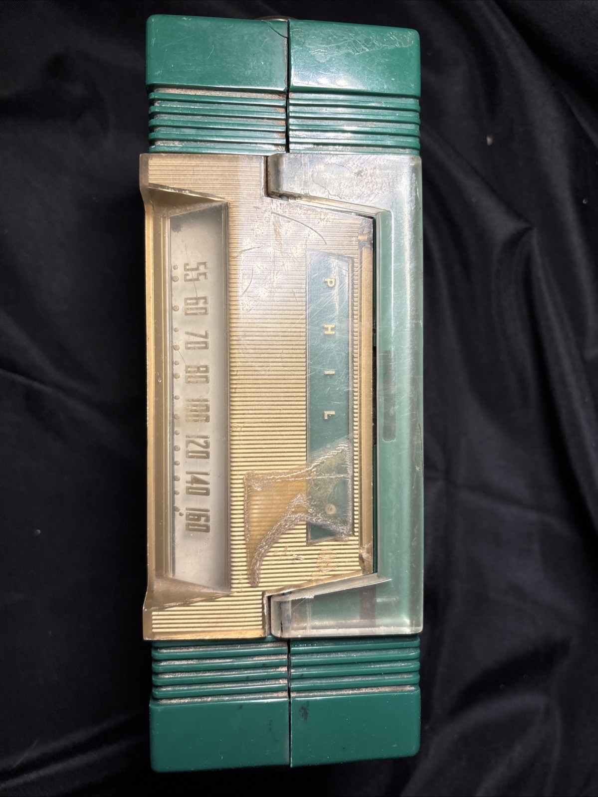 1954 Vintage - Philco -Model 53-642 -A.C. / D.C. Portable Tube Radio - Working