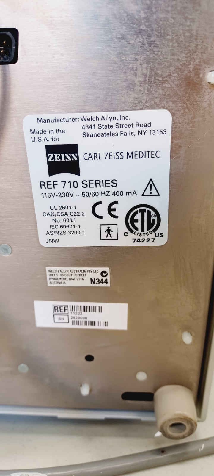 Carl Zeiss Humphrey FDT 710 Visual Field Analizer used Optometrist, Optometry,