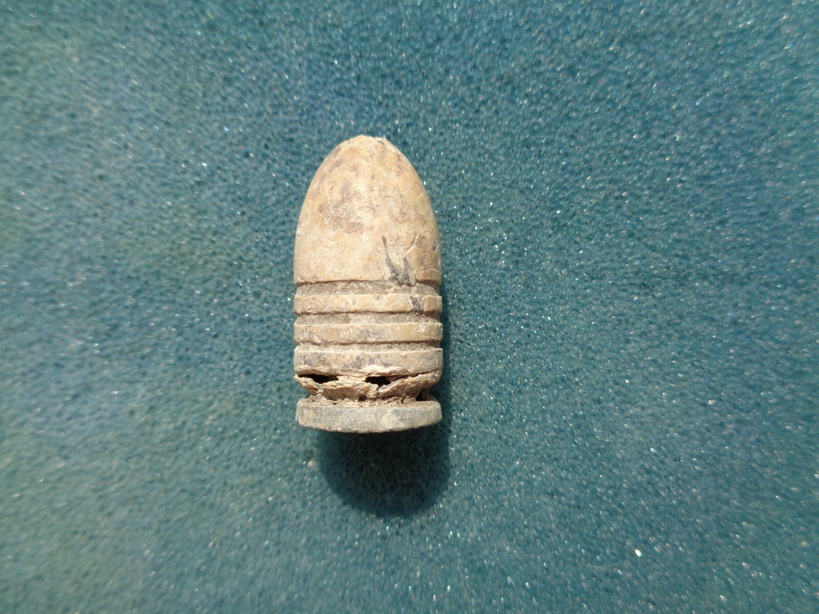 Civil War Antique Rare Large Type 2 Williams Cleaner Bullet Atlanta, Georgia