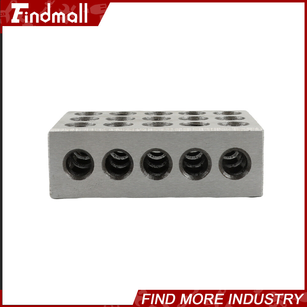 5 MATCHED PAIRS ULTRA PRECISION 1-2-3 BLOCKS 23 HOLES .0001" MACHINIST 123
