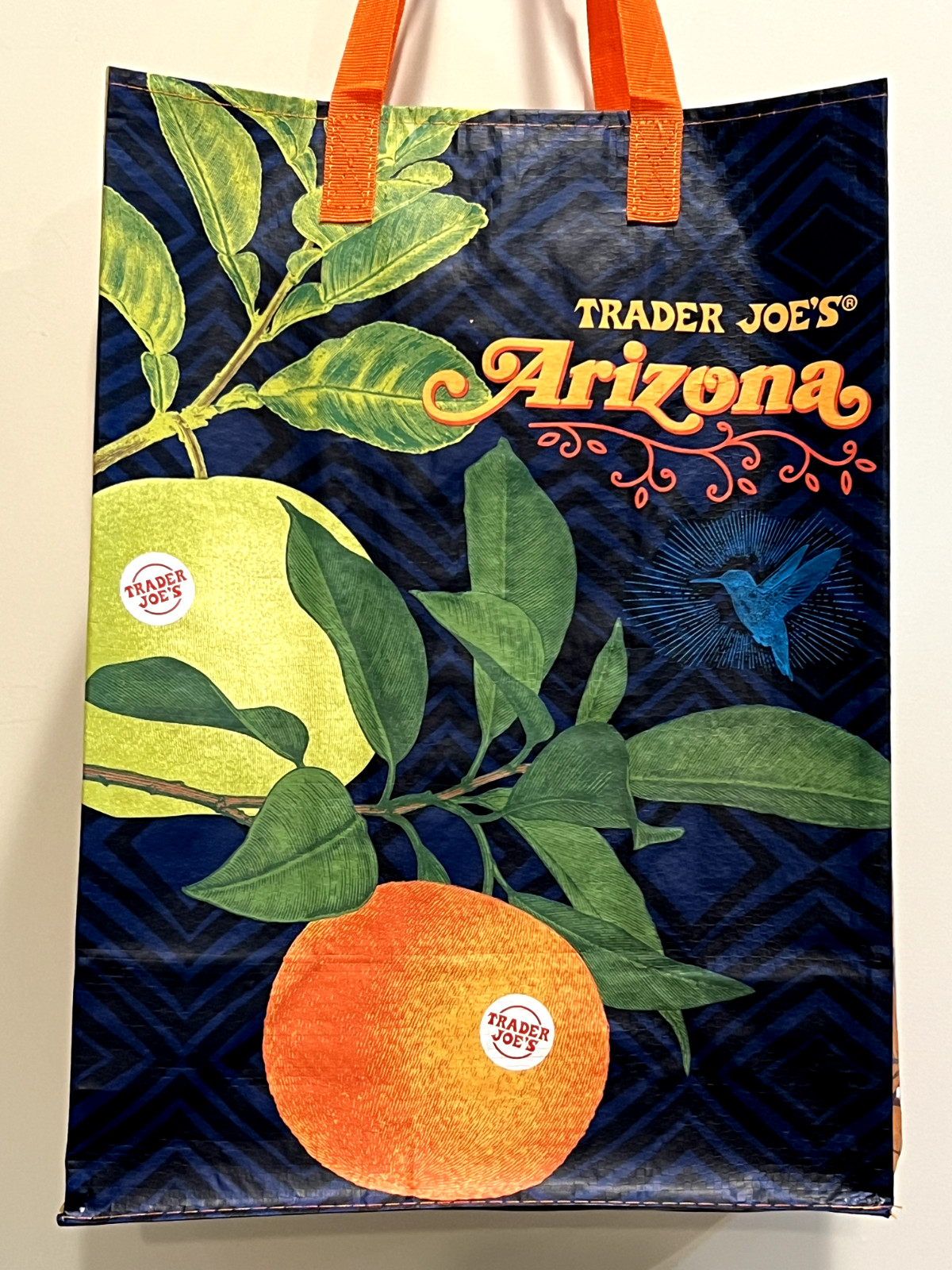 UPick 1 (42Choices) Trader Joe's ECO Reusable Shopping Grocery Gift Tote Bag NWT