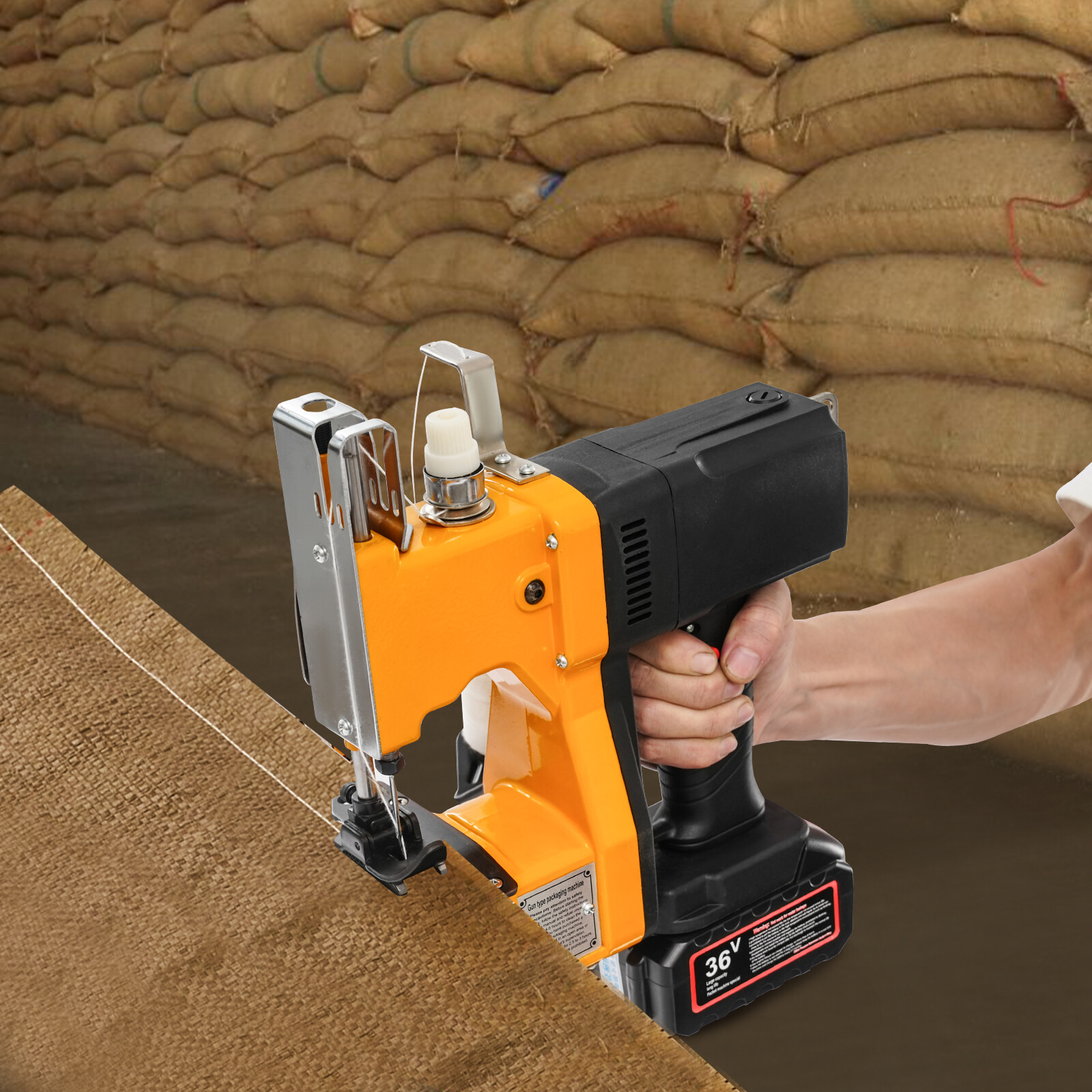 Bag Closer Cordless Bag Sewing Machine Handheld Industrial Bag Stitching Machine