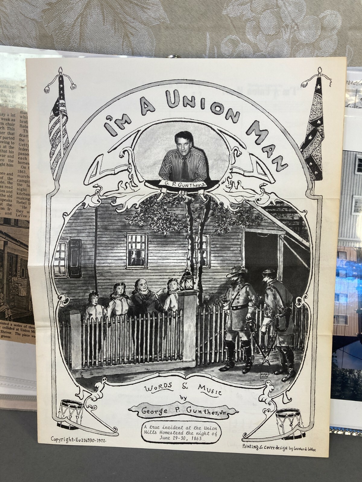 Civil War Binder on the Battle of Westminster June 29th 1863