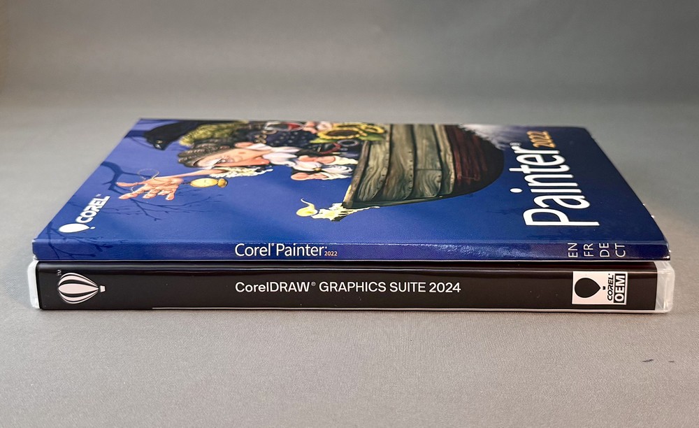 Corel Painter 2022 Bundle, includes CorelDRAW Graphics Suite 2024 - Boxed
