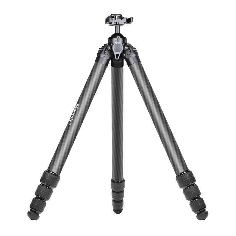 Manbily Carbon Fiber Hunting Tripod,Ball Head, Arca Swiss&Picatinny Adapter -US