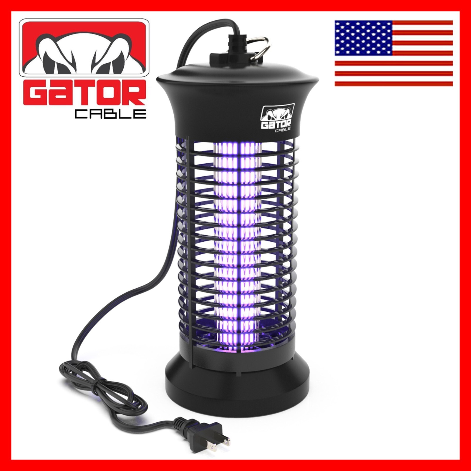 Electric Mosquito Insect Fly Bug Zapper Killer LED Light Trap Pest Control Lamp