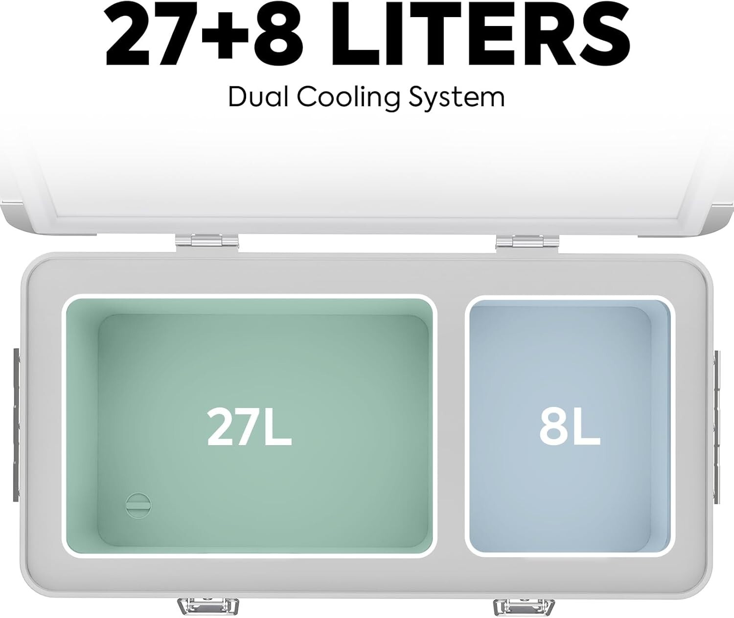 ICECO APL35 12 Volt Car Refrigerator Portable Fridge Freezer -4℉~68℉ for Outdoor