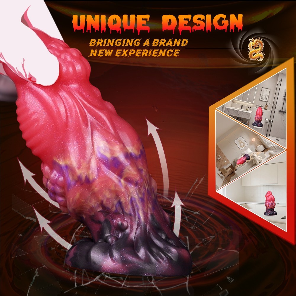 Realistic Big Knot Dildo Silicone Anal Plug Butt Plug Expander Penis Sex Toys