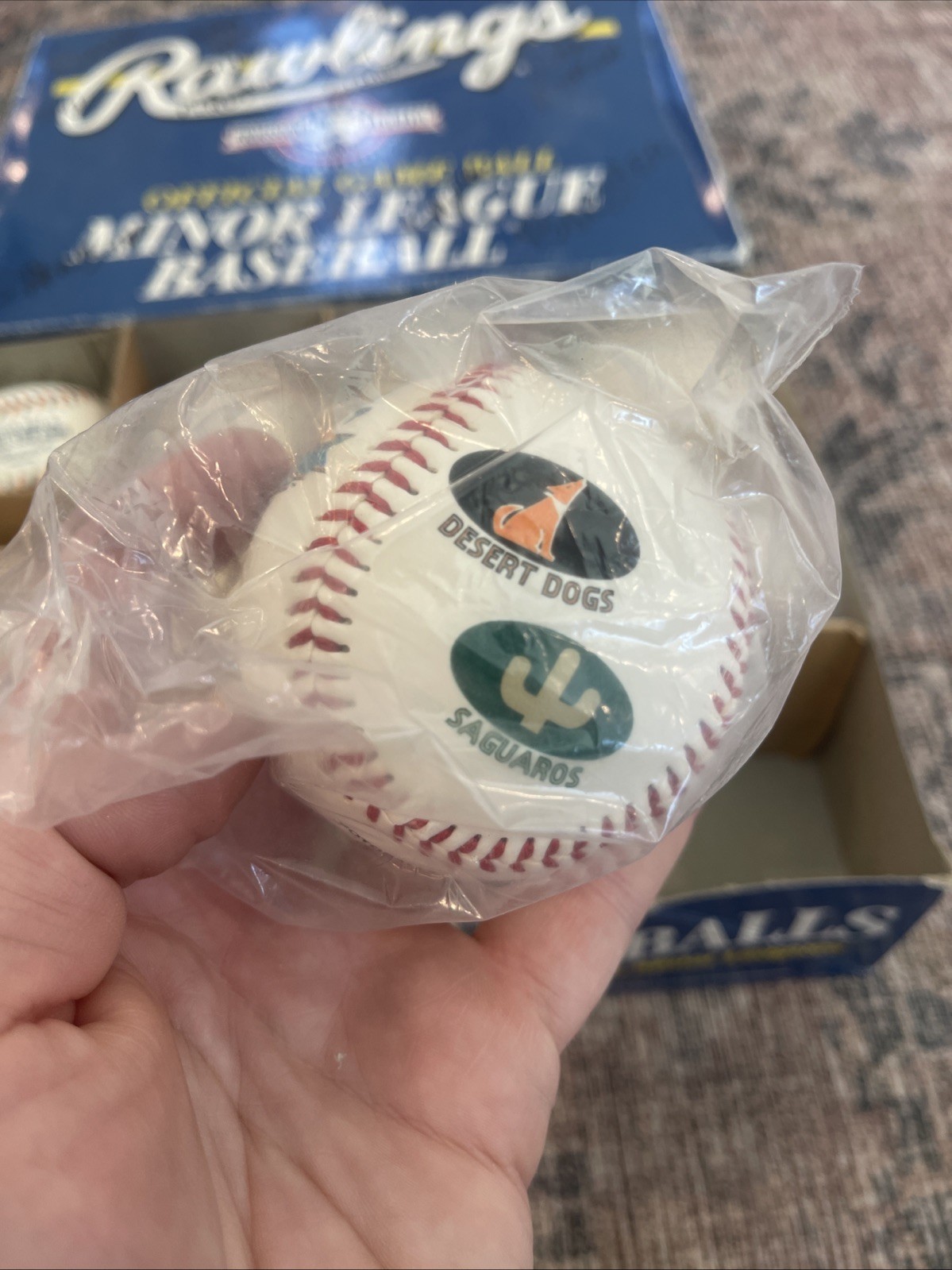 10 Rawlings Official Game Balls Minor League Baseballs Arizona Fall League W/Box