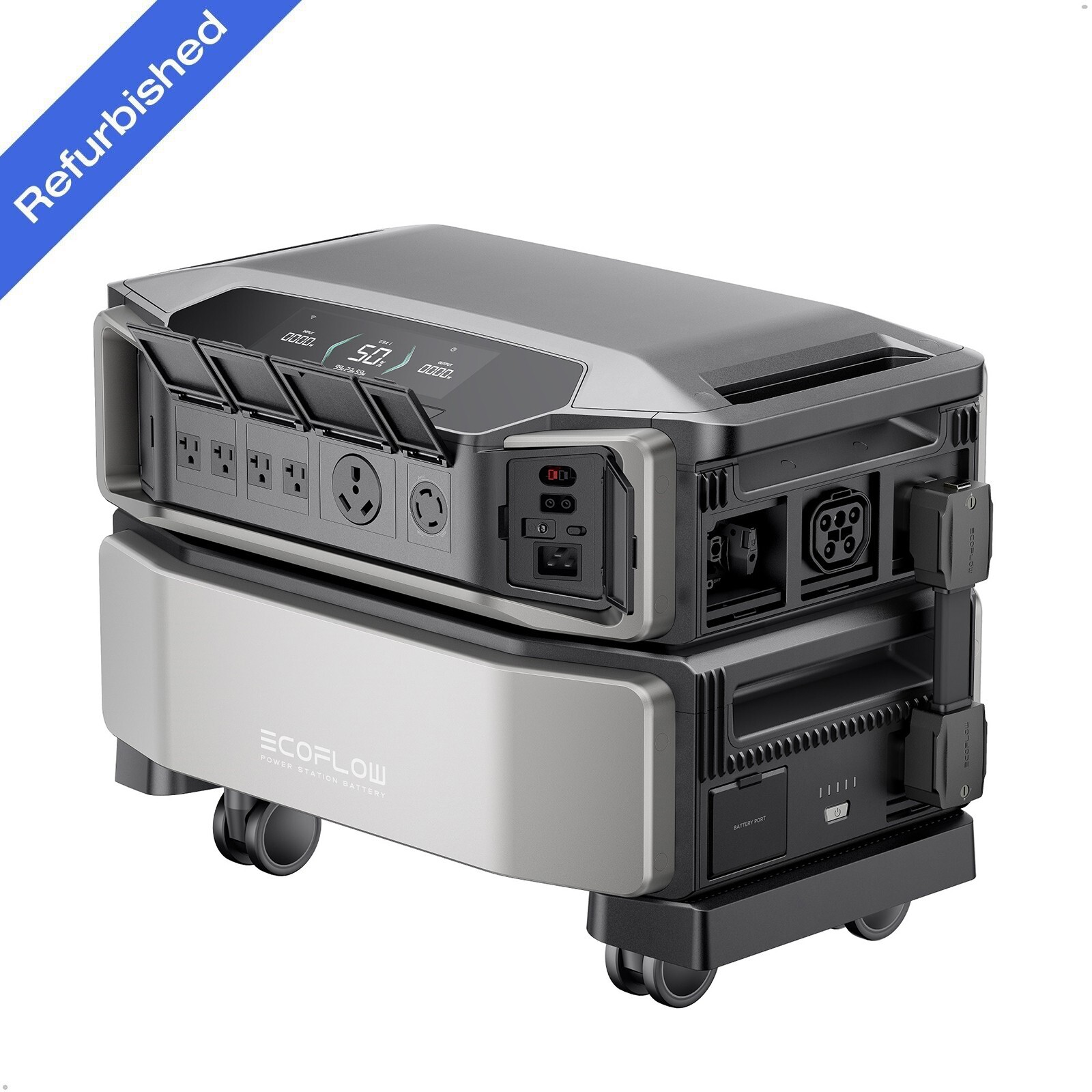 EcoFlow DELTA Pro Ultra 6kWh Power Station LiFePO4 Battery Certified Refurbished