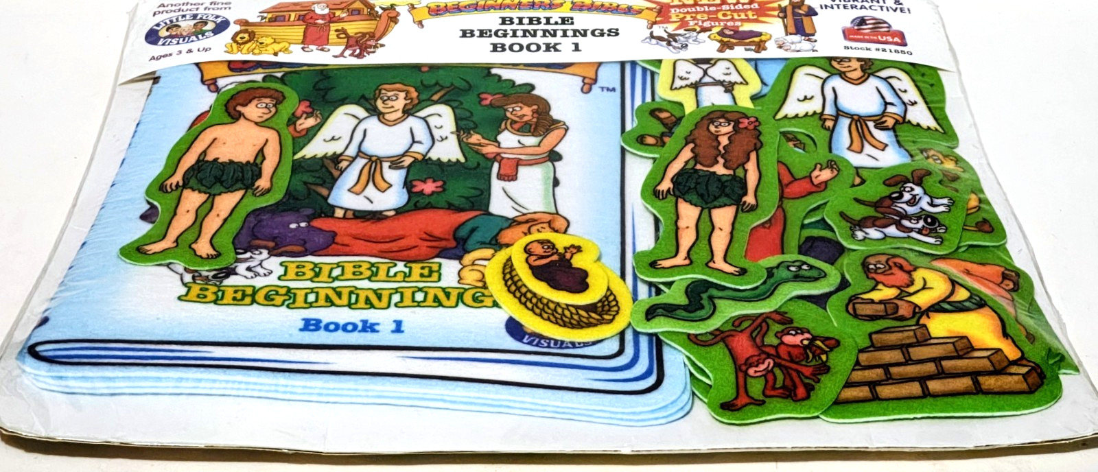 The Beginners Bible - Bible Beginnings Book 1 - 6 Stories - Vintage 1999 - New