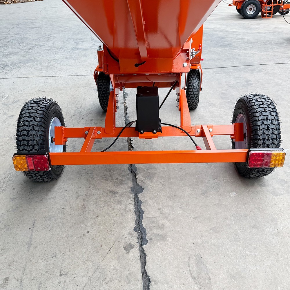 6'' 18hp Wood Chipper 450cc Gas Powered E-start 4-Wheel 12V/9A FREE SHIPPING