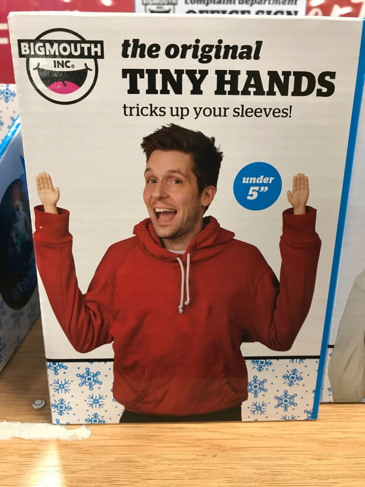 TINY LITTLE HANDS ~Trick up Your Sleeves~ Gag Prank Magic Joke - Big Mouth Toys