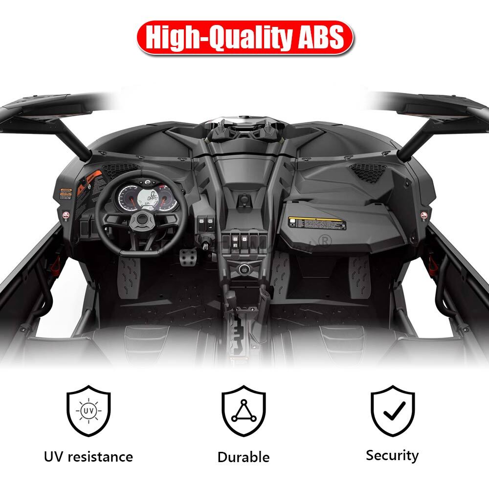 Dashboard Control Kit Black For Can-Am Maverick X3 Max Turbo R DPS EFI 703501035