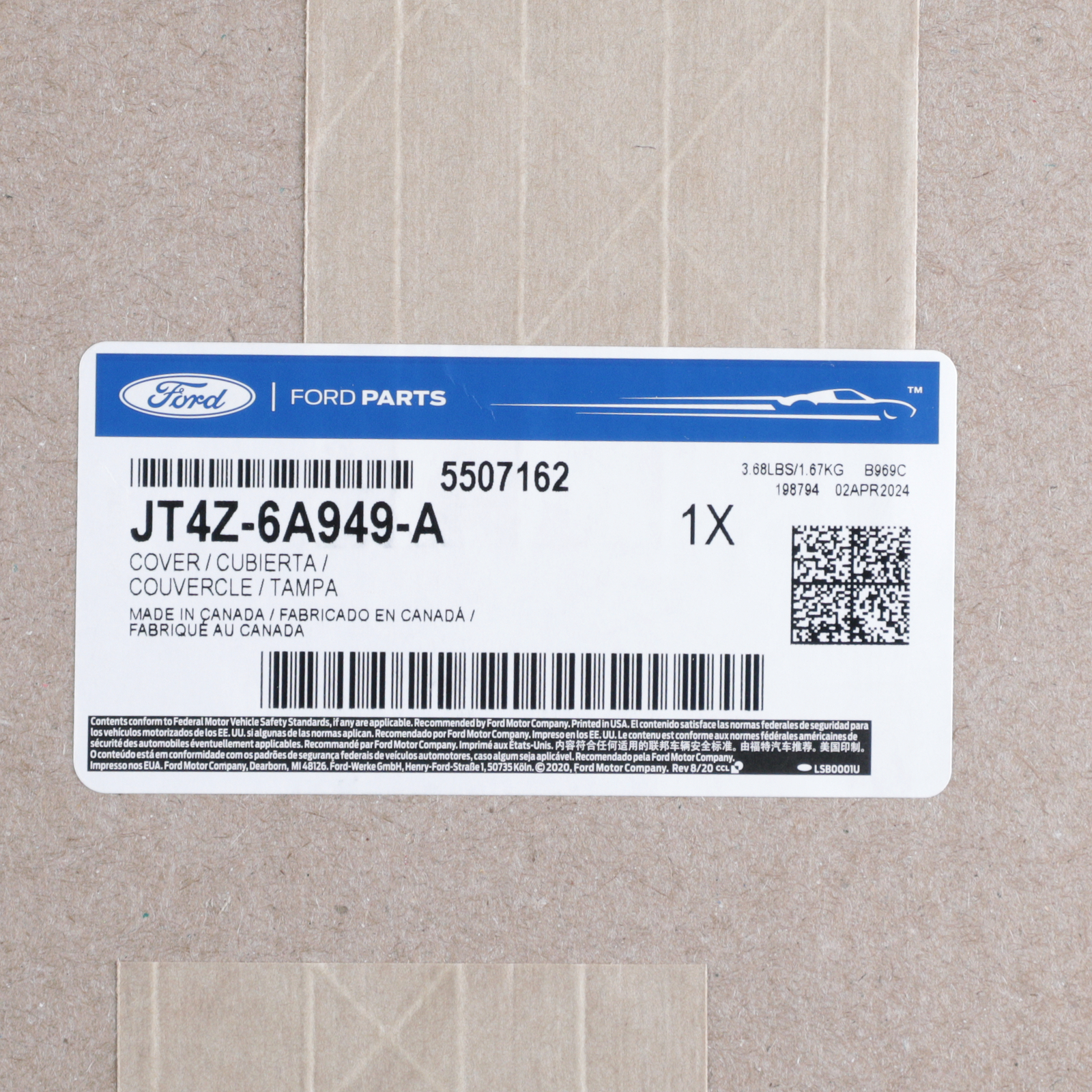 OEM NEW Ford 2018-2020 F-150 Engine Cover JT4Z-6A949-A