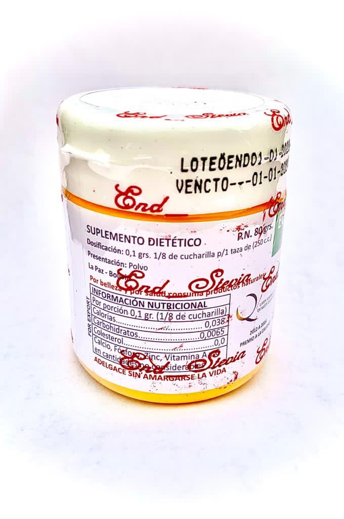Ecologica_Natu_ Diet Stevia From Bolivia. 80grs.
