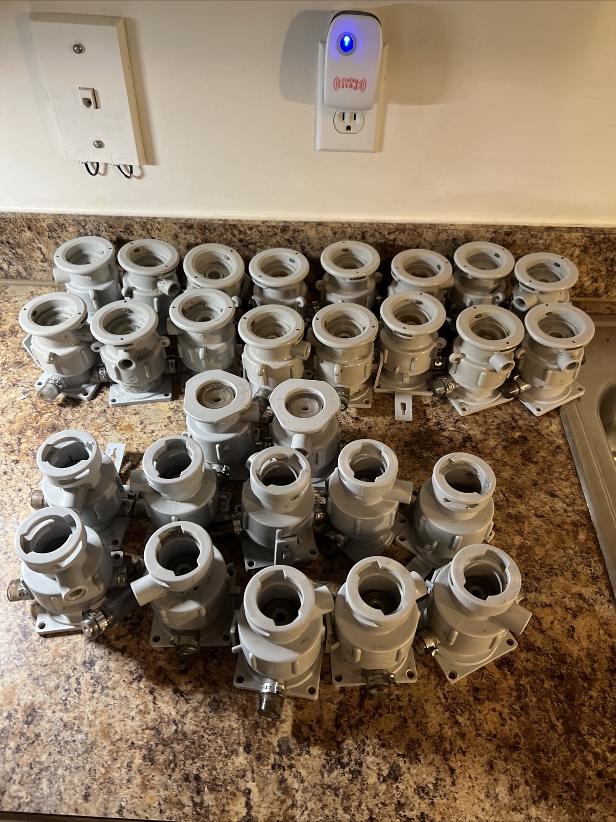 Cleaning System Cap for Sankey System Couplers : G, D, U,. Total of 28 Caps