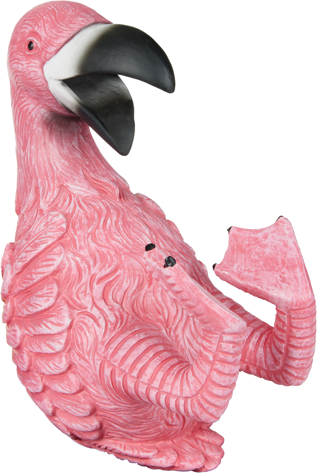 BRUBAKER Wine Bottle Holder Thirsty Flamingo - Drunk Animals - Polyresin