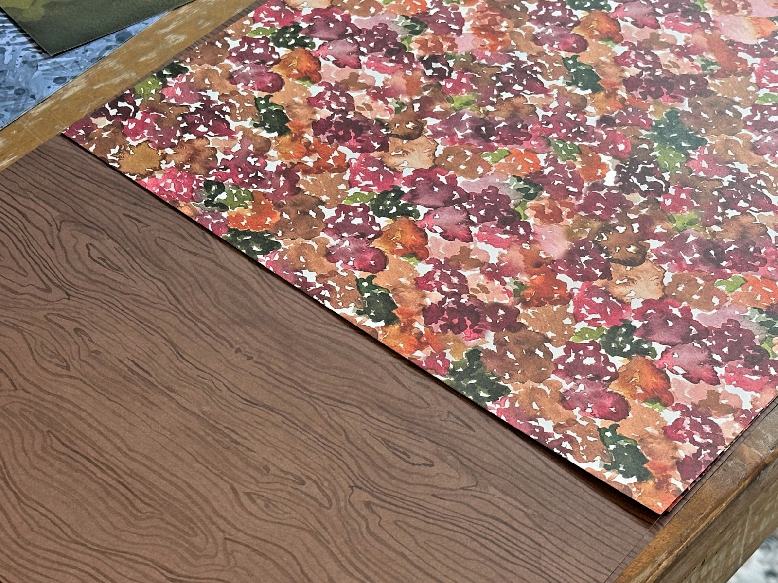 Stampin' Up DSP Fine Art Floral, Beauty of the Earth, You're a Peach DSP 12 x 12